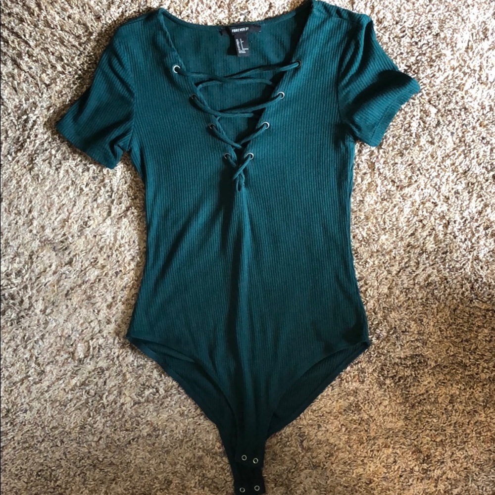 Blue/green bodysuit - Picture 2 of 3